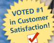 Voted #1 in Customer Satisfaction!